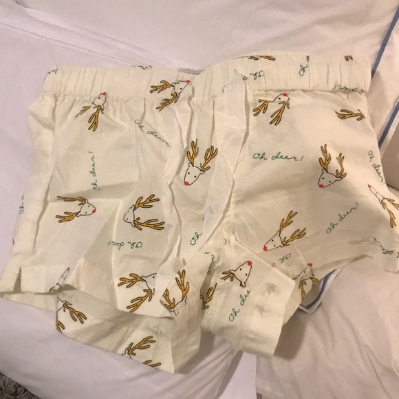 JCREW Oh Deer Sleep Shorts - Picture 2 of 3